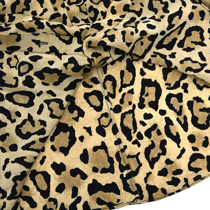 Gucci 2007 Leopard Print Silk Bow-Tie Blouse #40