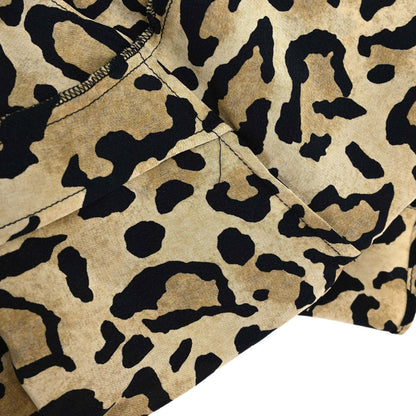 Gucci 2007 Leopard Print Silk Bow-Tie Blouse #40