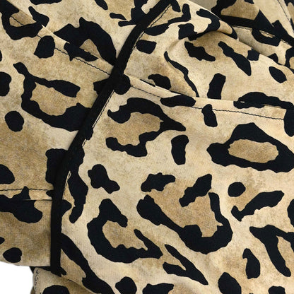 Gucci 2007 Leopard Print Silk Bow-Tie Blouse #40