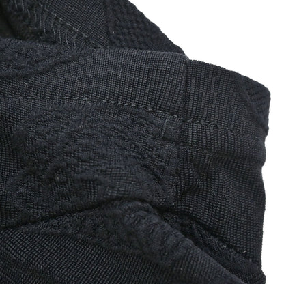 Chanel Camellia Jersey Top Black