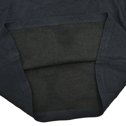 Chanel Camellia Jersey Top Black