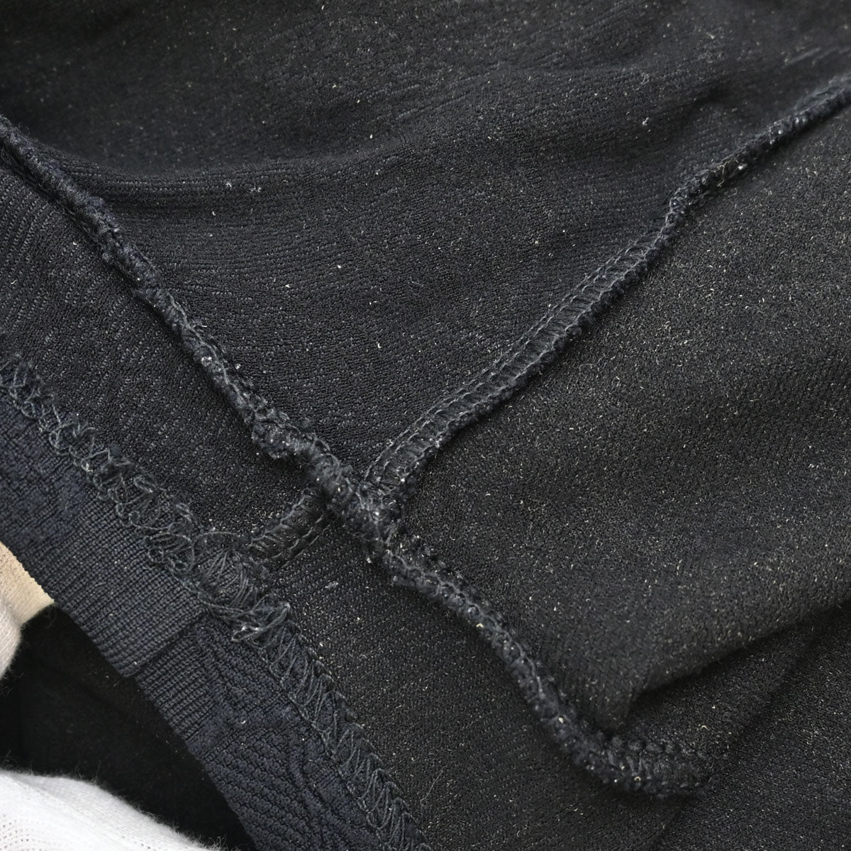 Chanel Camellia Jersey Top Black