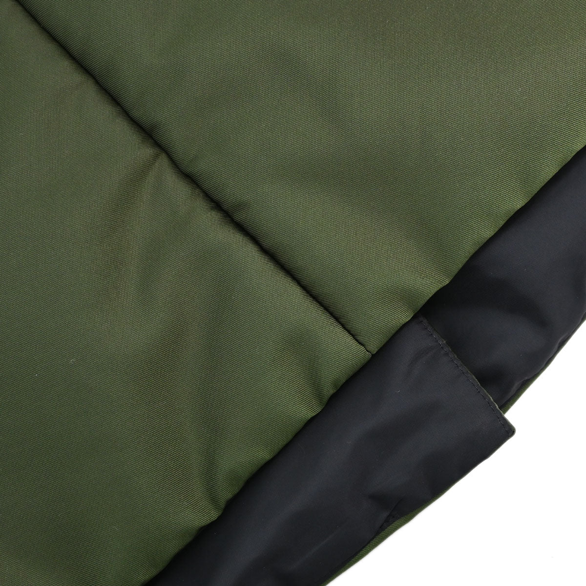 Prada 2015 Nylon Jacket Mink Fur Green #38