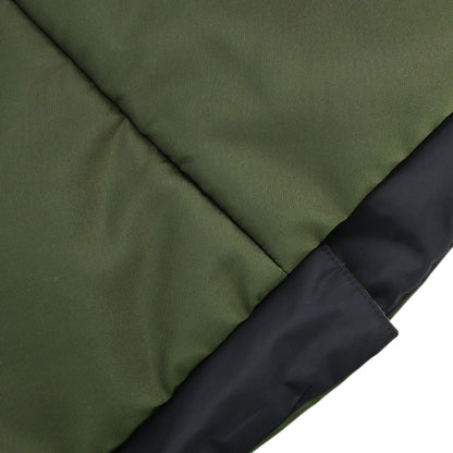 Prada 2015 Nylon Jacket Mink Fur Green #38