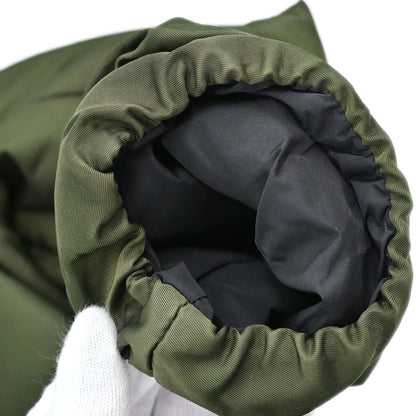 Prada 2015 Nylon Jacket Mink Fur Green #38