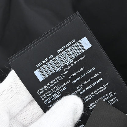 Prada 2015 Nylon Jacket Mink Fur Green #38