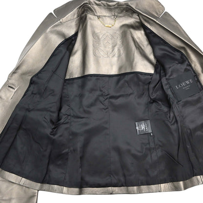 Loewe Leather Belted Jacket #40