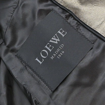 Loewe Leather Belted Jacket #40