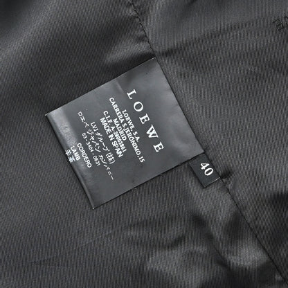Loewe Leather Belted Jacket #40