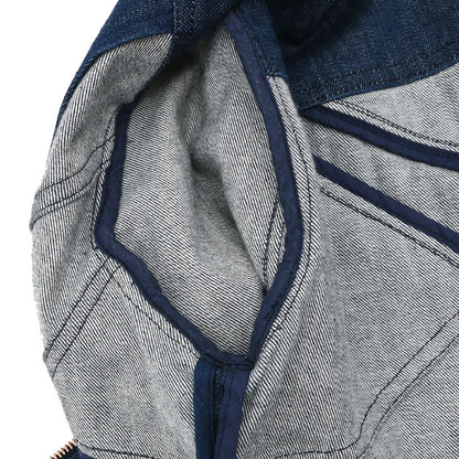 Celine Zip Up Denim Jacket Indigo #38