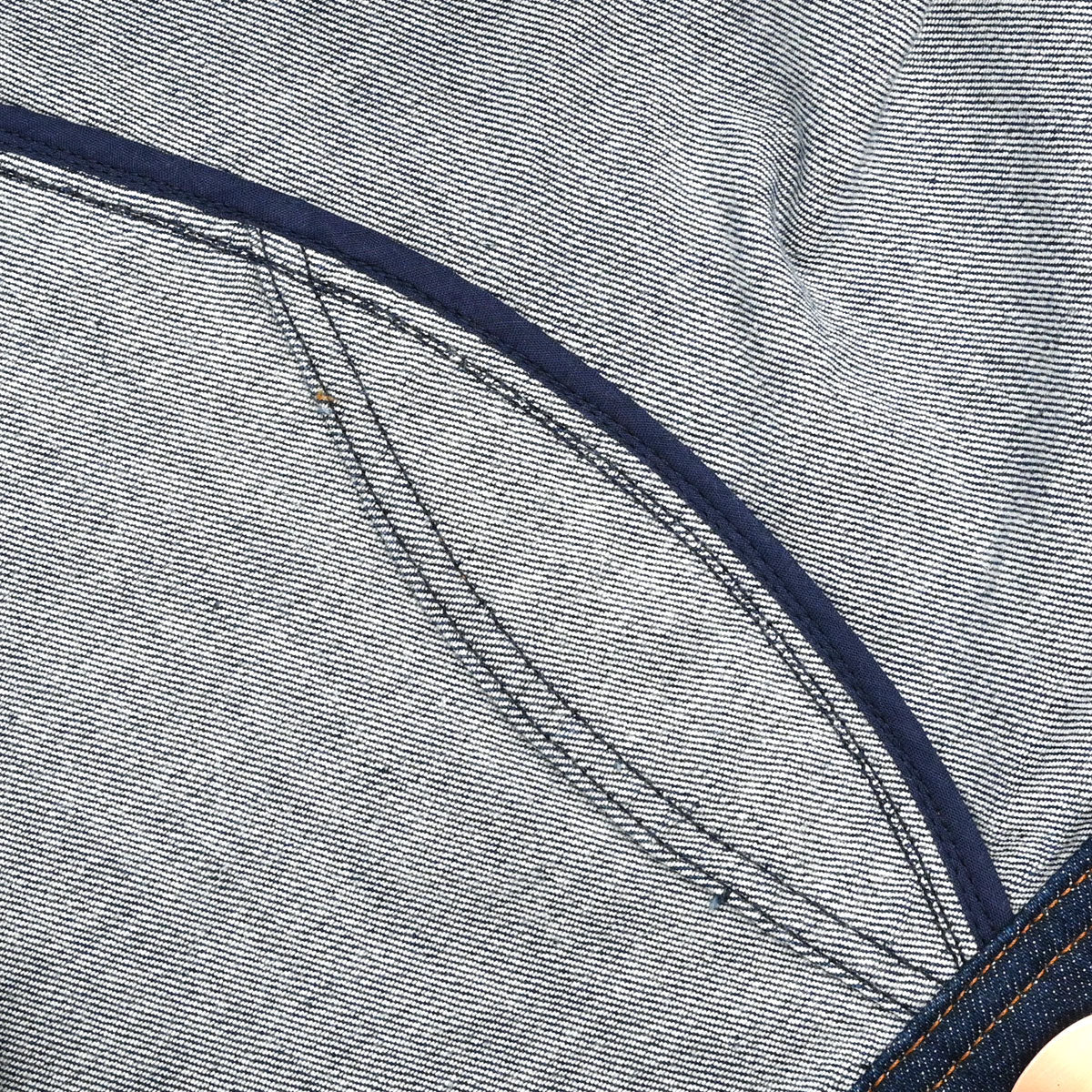 Celine Zip Up Denim Jacket Indigo #38