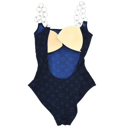 Louis Vuitton Monogram Swimwear Swimsuit Navy #34