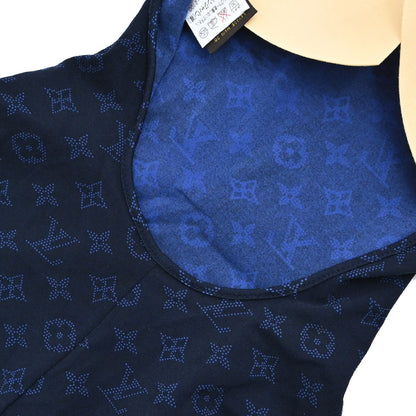 Louis Vuitton Monogram Swimwear Swimsuit Navy #34