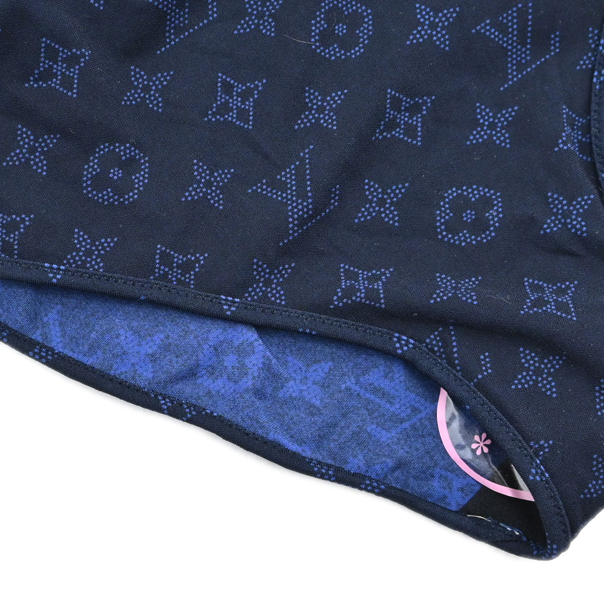 Louis Vuitton Monogram Swimwear Swimsuit Navy #34
