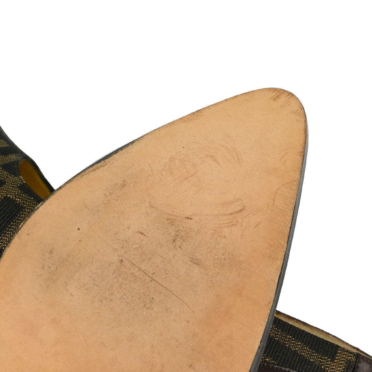 Fendi * Brown Zucca Pumps Shoes #36