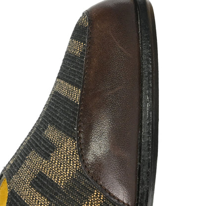 Fendi * Brown Zucca Pumps Shoes #36
