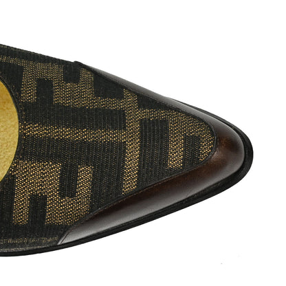 Fendi * Brown Zucca Pumps Shoes #36