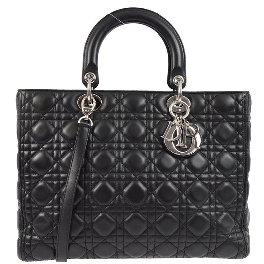 Christian Dior 2015 Lambskin Large Lady Dior