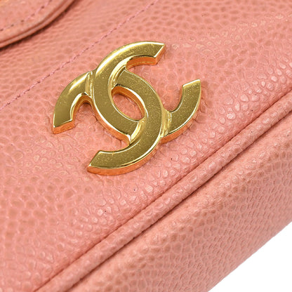 Chanel Pink Caviar Skin Triple CC Waist Bum Bag #75/30