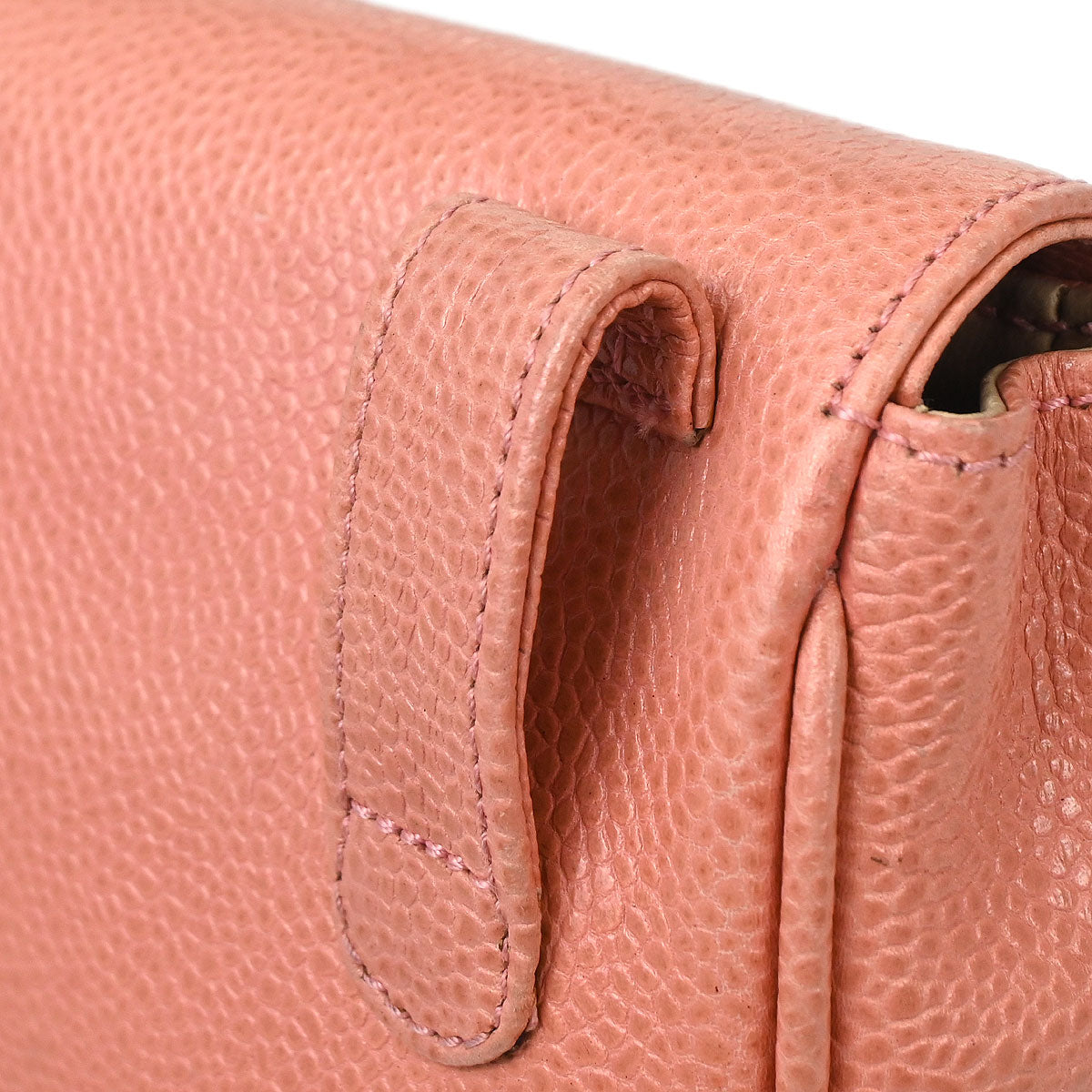 Chanel Pink Caviar Skin Triple CC Waist Bum Bag #75/30
