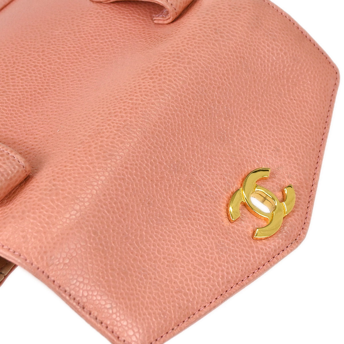 Chanel Pink Caviar Skin Triple CC Waist Bum Bag #75/30