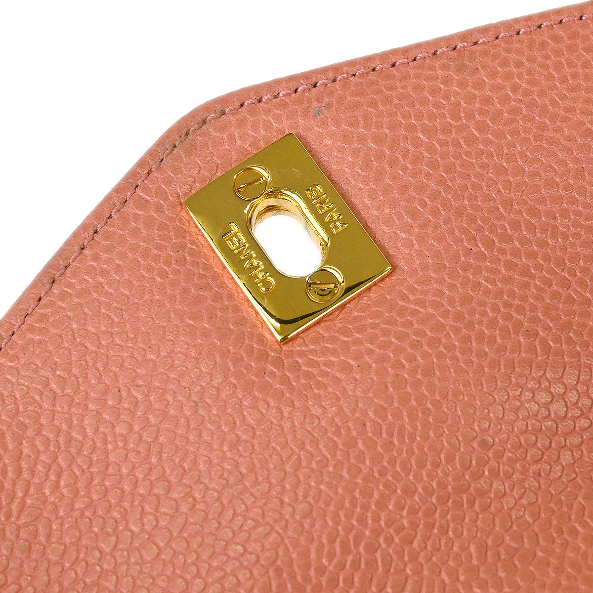 Chanel Pink Caviar Skin Triple CC Waist Bum Bag #75/30
