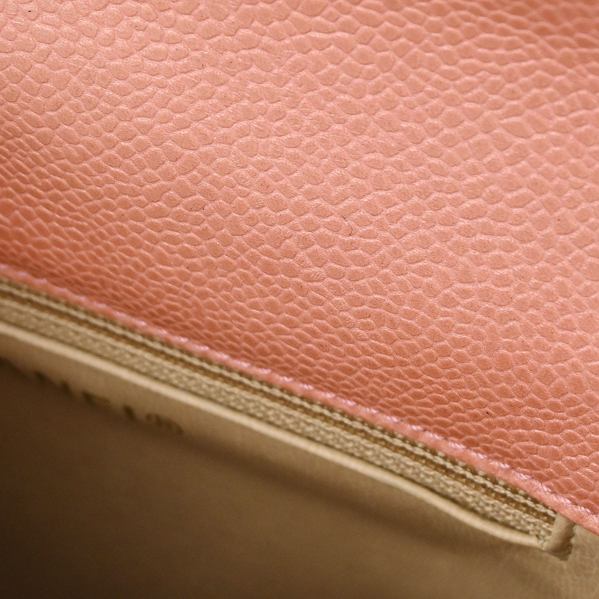 Chanel Pink Caviar Skin Triple CC Waist Bum Bag #75/30