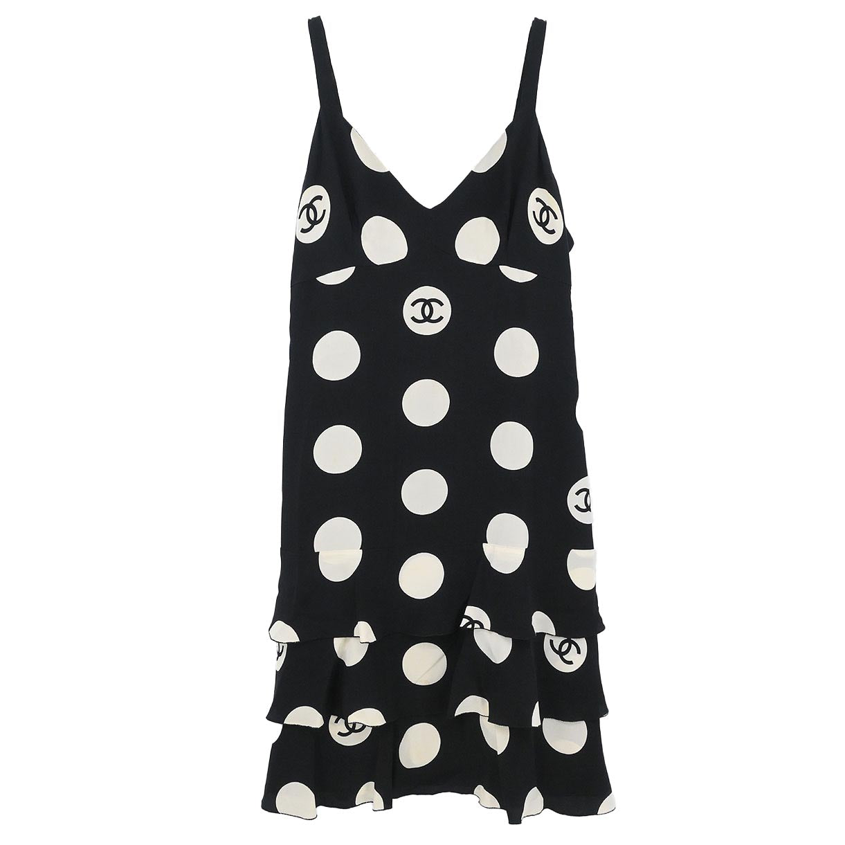 Chanel 1997 Camisole Dress Black #36