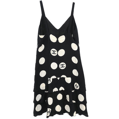 Chanel 1997 Camisole Dress Black #36