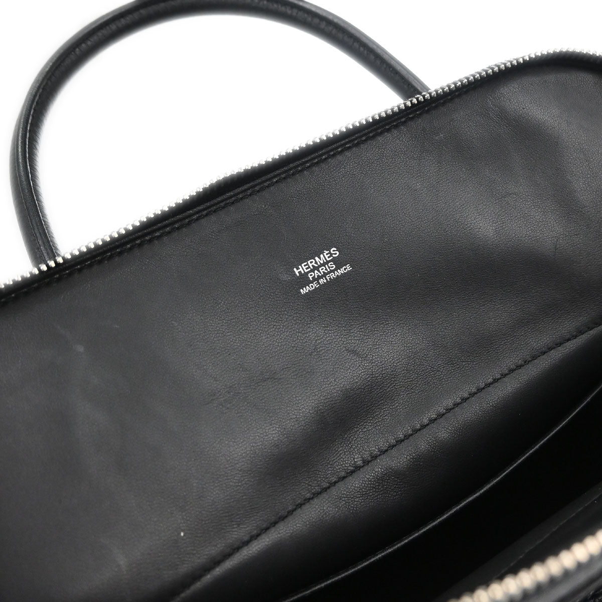Hermes Black Taurillon Clemence Bolide 31 2way Shoulder Handbag