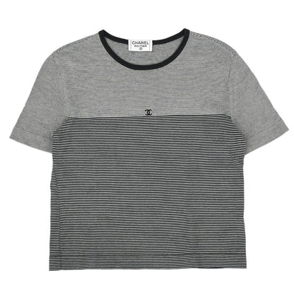 Chanel Short Sleeve Top Black