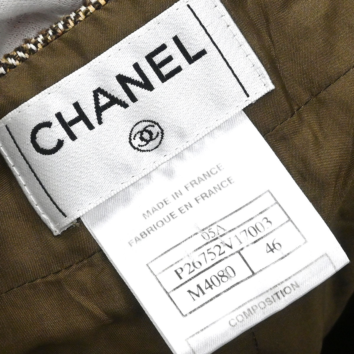 Chanel 2005 Long Pants Brown #46