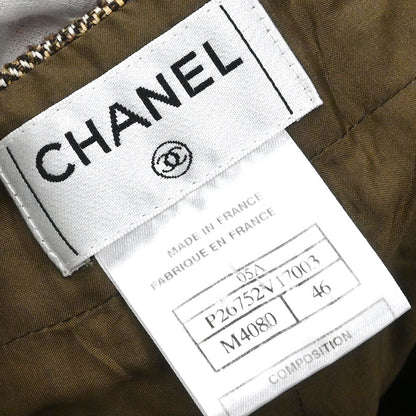 Chanel 2005 Long Pants Brown #46