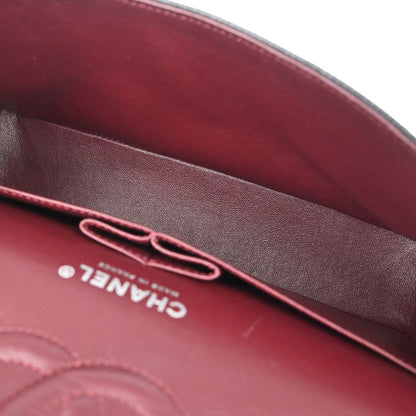 Chanel Black Caviar Skin Medium Classic Double Flap Shoulder Bag