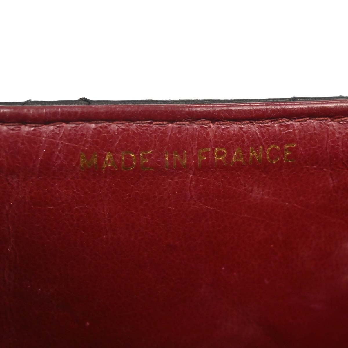 Chanel Black Lambskin Straight Flap Shoulder Bag