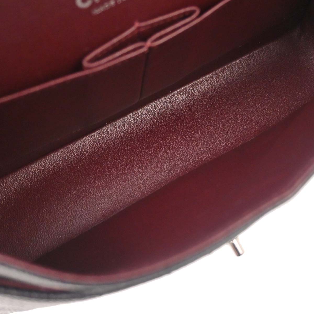 Chanel Black Caviar Skin Medium Classic Double Flap Shoulder Bag