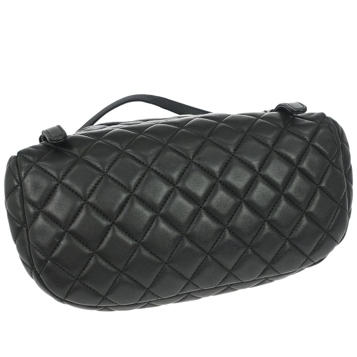 Chanel 2017 Black Lambskin Urban Spirit Backpack