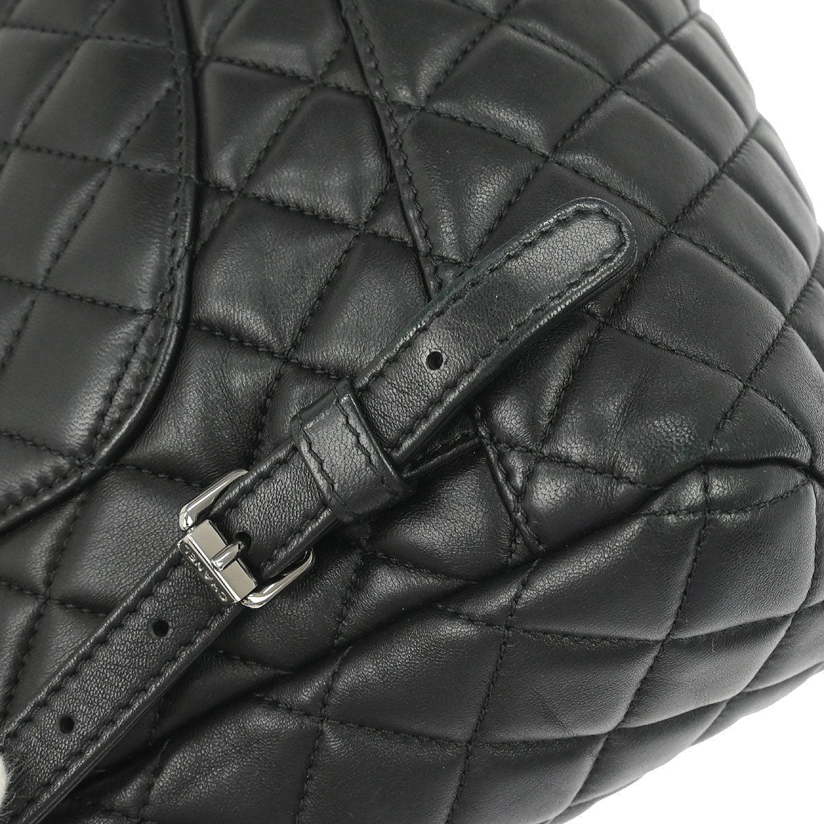 Chanel 2017 Black Lambskin Urban Spirit Backpack