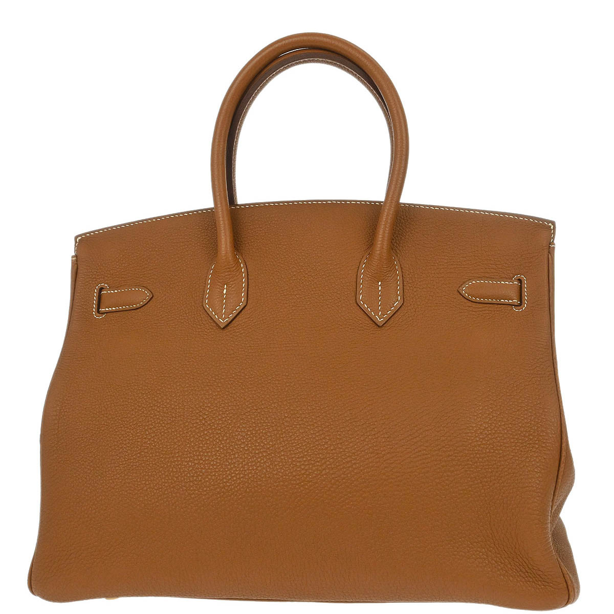 Hermes Gold Togo Birkin 35 Handbag