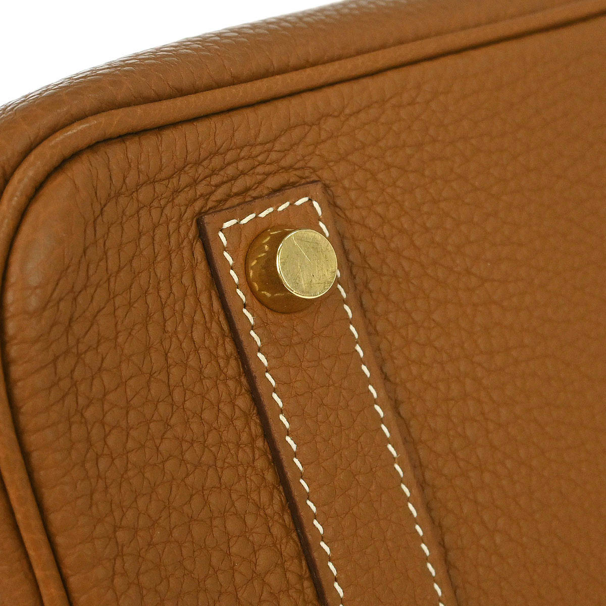 Hermes Gold Togo Birkin 35 Handbag