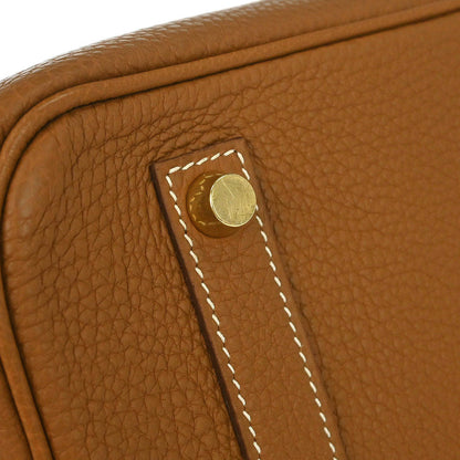 Hermes Gold Togo Birkin 35 Handbag