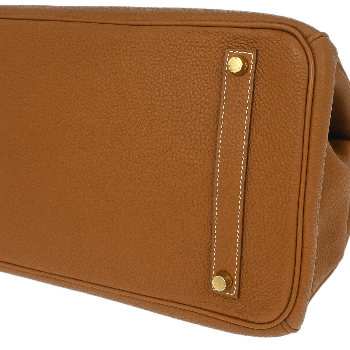 Hermes Gold Togo Birkin 35 Handbag