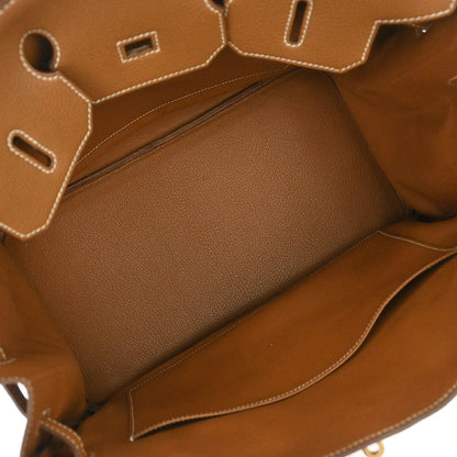 Hermes Gold Togo Birkin 35 Handbag