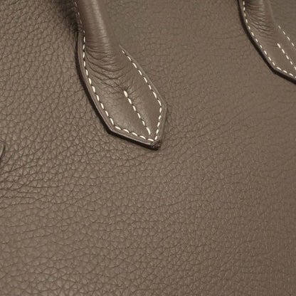 Hermes Etoupe Gray Togo Birkin 35 Handbag