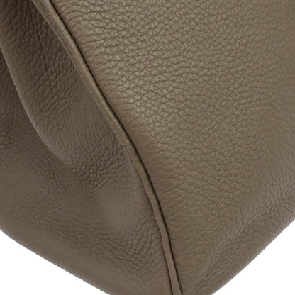 Hermes Etoupe Gray Togo Birkin 35 Handbag