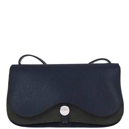 Hermes Blue Indigo Liegee Colorado PM Shoulder Bag