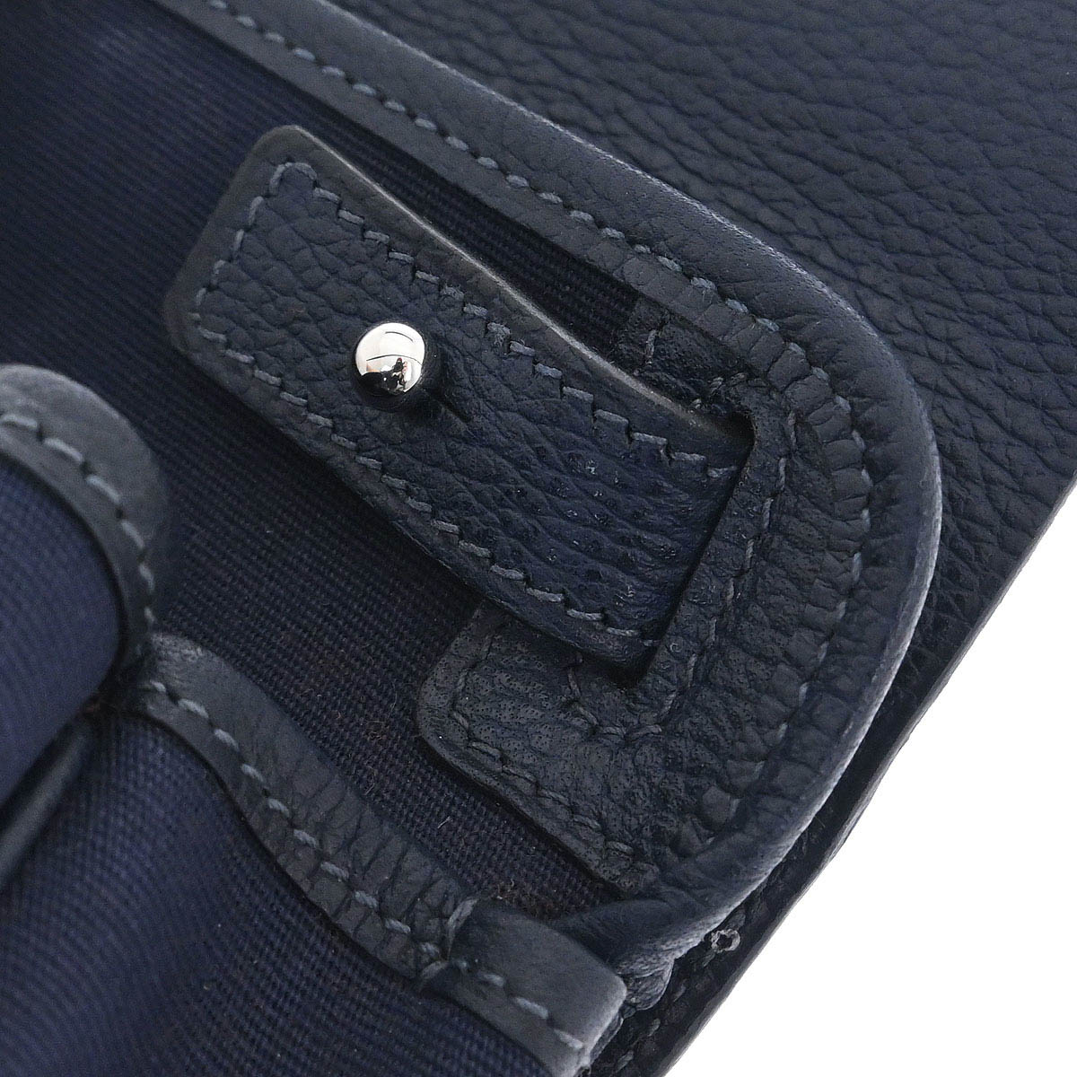 Hermes Blue Indigo Liegee Colorado PM Shoulder Bag