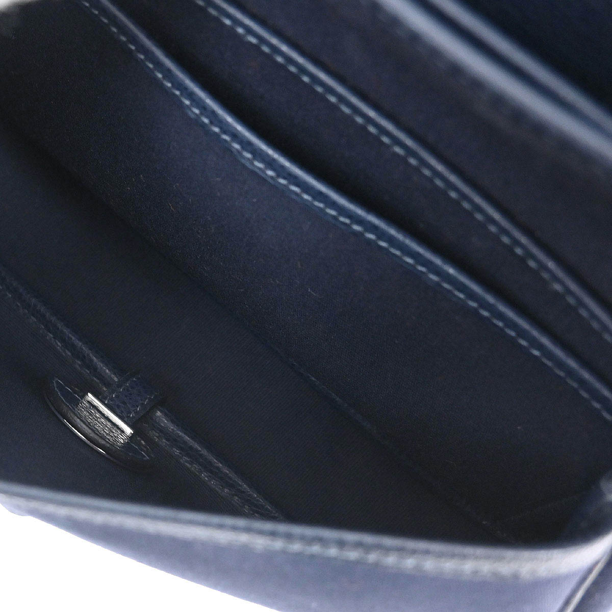 Hermes Blue Indigo Liegee Colorado PM Shoulder Bag