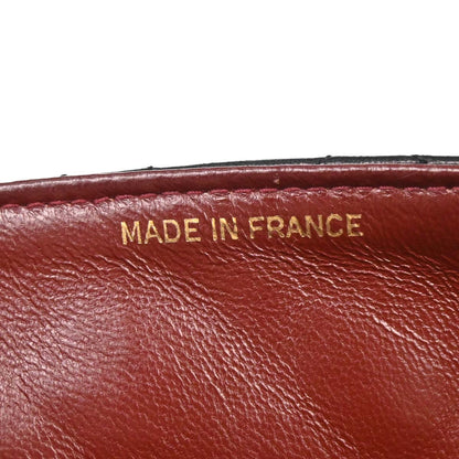 Chanel Black Lambskin Turnlock Mini Full Flap Shoulder Bag