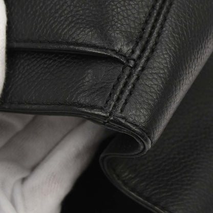 Chanel Black Calfskin Cerf Executive Tote Bag